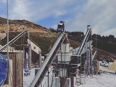 crushed rock aggregate production process 