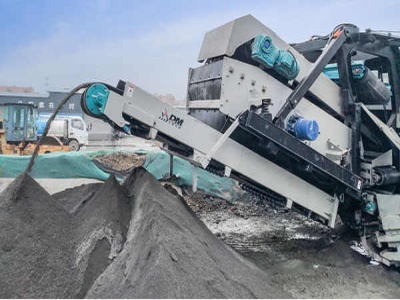 Crushing and Sizing Systems for Surface Applications ...