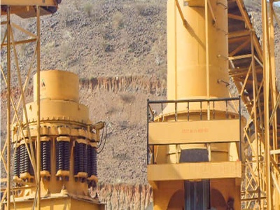stationary machine molybdenum mine cone crushing plant